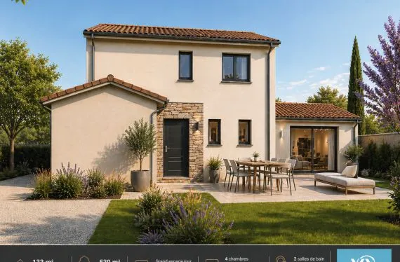 Maison 110m² à TOULOUSE - 31200