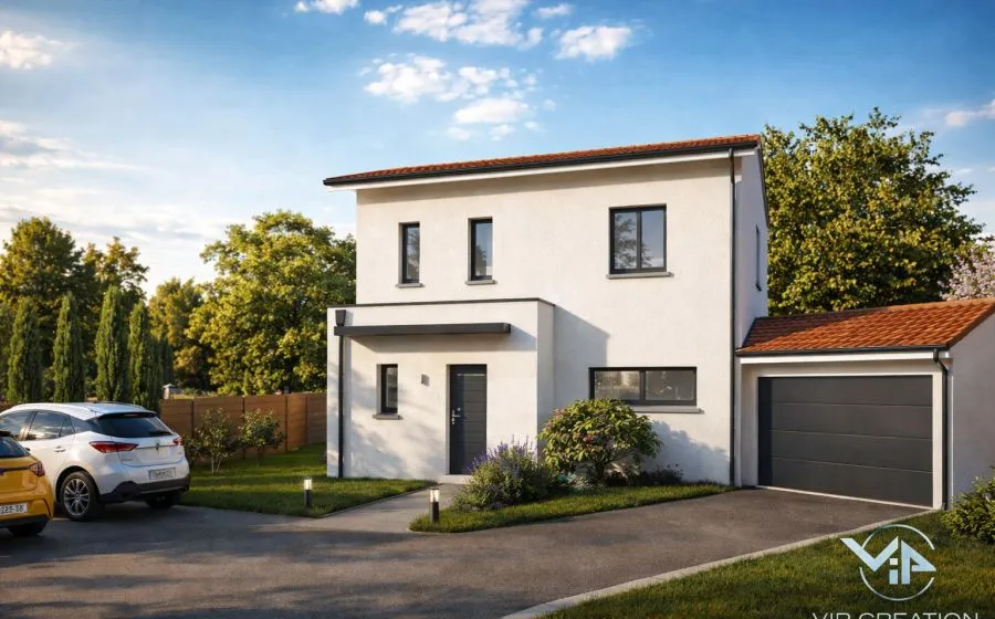 Projet de construction d'une maison 92 m² avec terrain à BALMA (31)