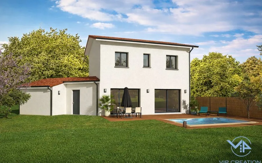 Projet de construction d'une maison 92 m² avec terrain à BALMA (31)