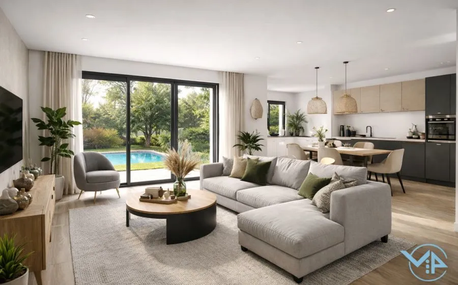 Projet de construction d'une maison 92 m² avec terrain à BALMA (31)