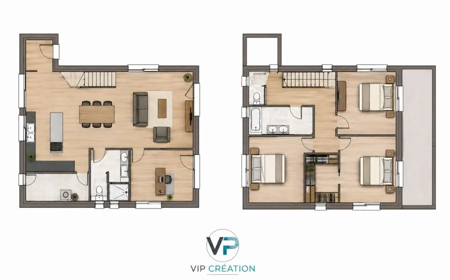 Projet de construction d'une maison 133 m² avec terrain à TOULOUSE - 31500 (31)