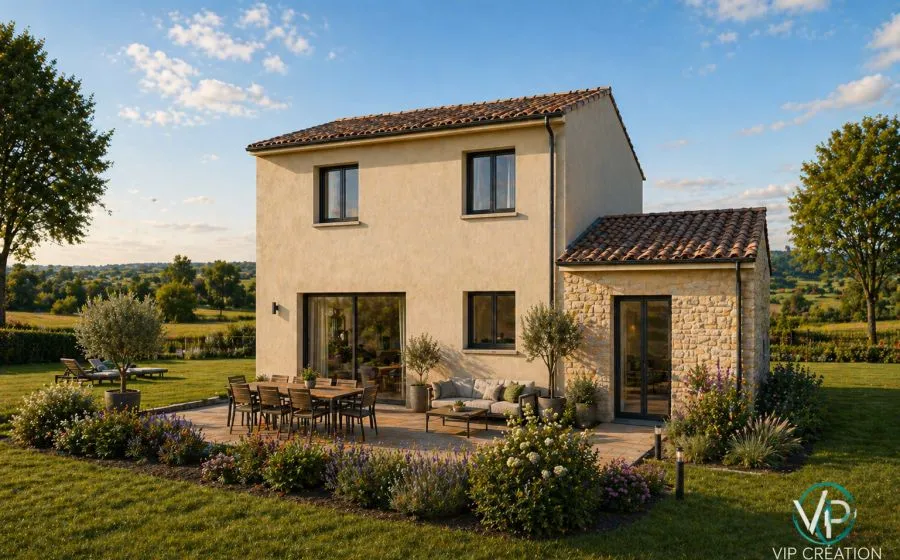 Projet de construction d'une maison 99 m² avec terrain à PAULHAC (31)