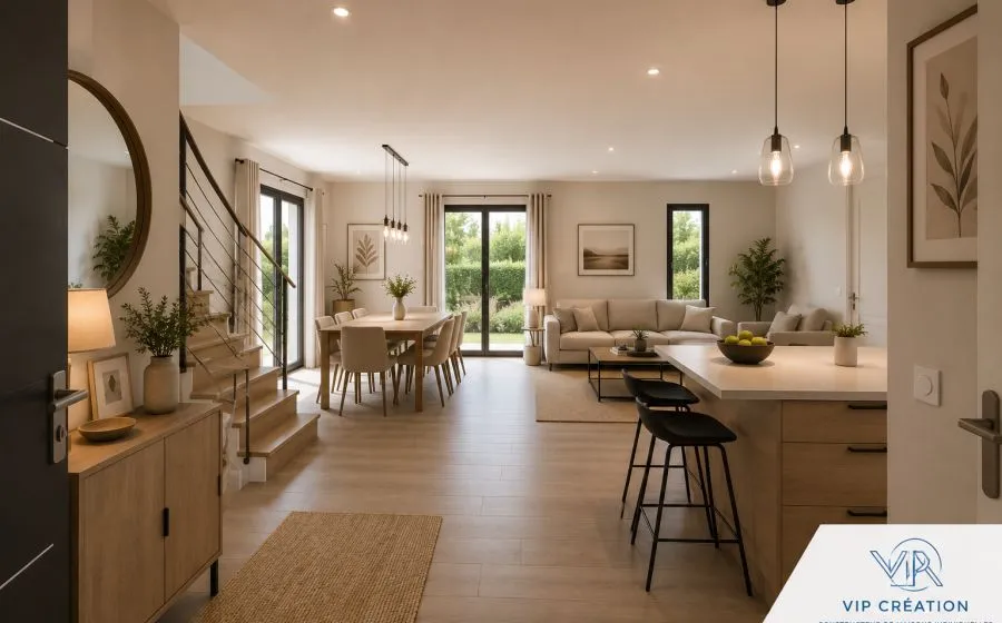 Projet de construction d'une maison 95 m² avec terrain à PECHBONNIEU (31)