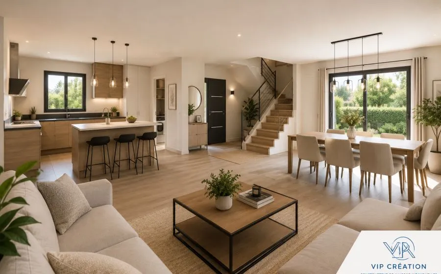 Projet de construction d'une maison 95 m² avec terrain à PECHBONNIEU (31)